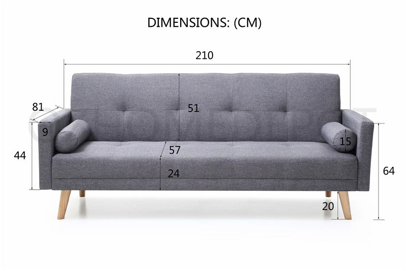 ZIVEN Sofa Bed/Instantly and effortlessly transformation/Highly quality solid foam