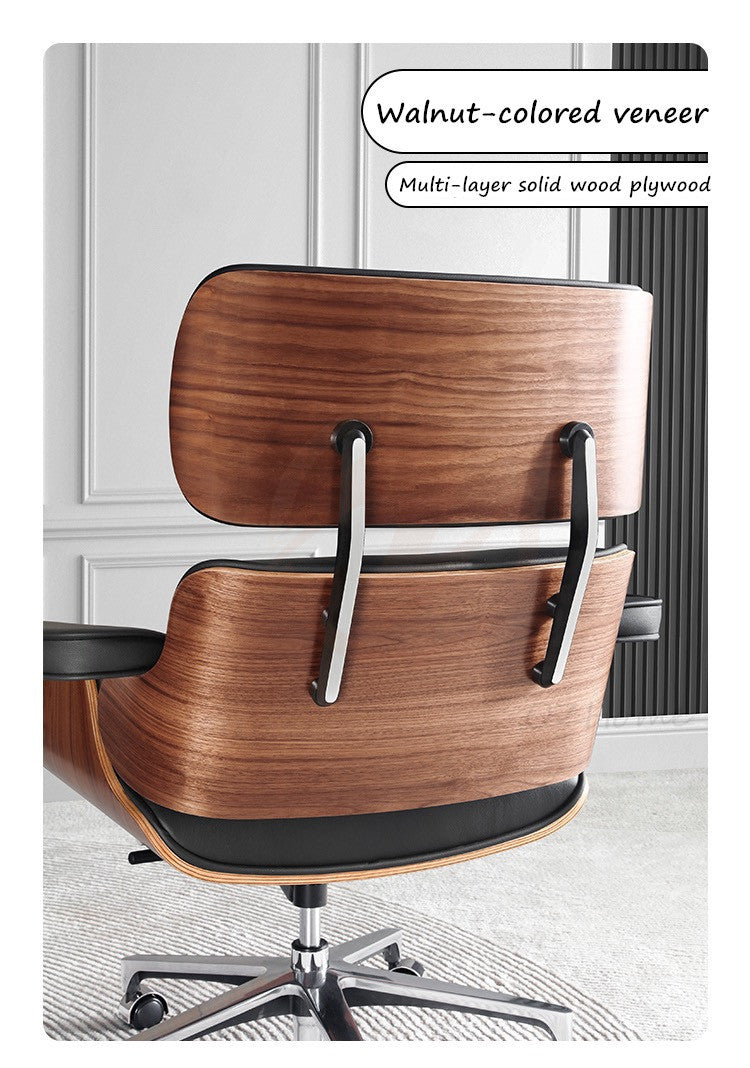 EAMES Classic style Leather replica Swivel Chair | Executive Chair | CHAIR-404