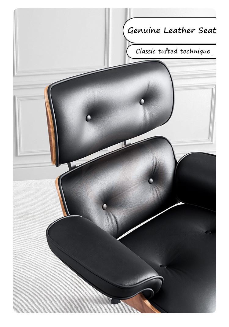 EAMES Classic style Leather replica Swivel Chair | Executive Chair | CHAIR-404