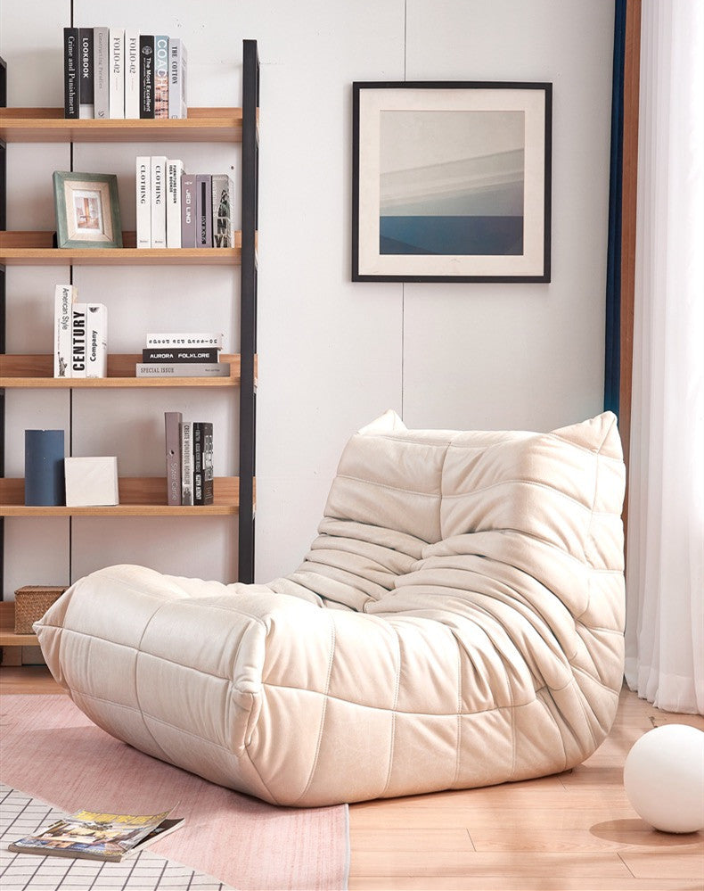 TOGO Replica Single Sofa Chair High-Back Cozy Lounge Chair In Beige | Yellow | Brown