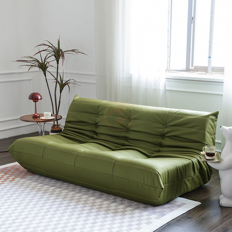 TOGO Leisure Plush Velvet Two-Seater Sofa, Multiple Colors Available | 1021