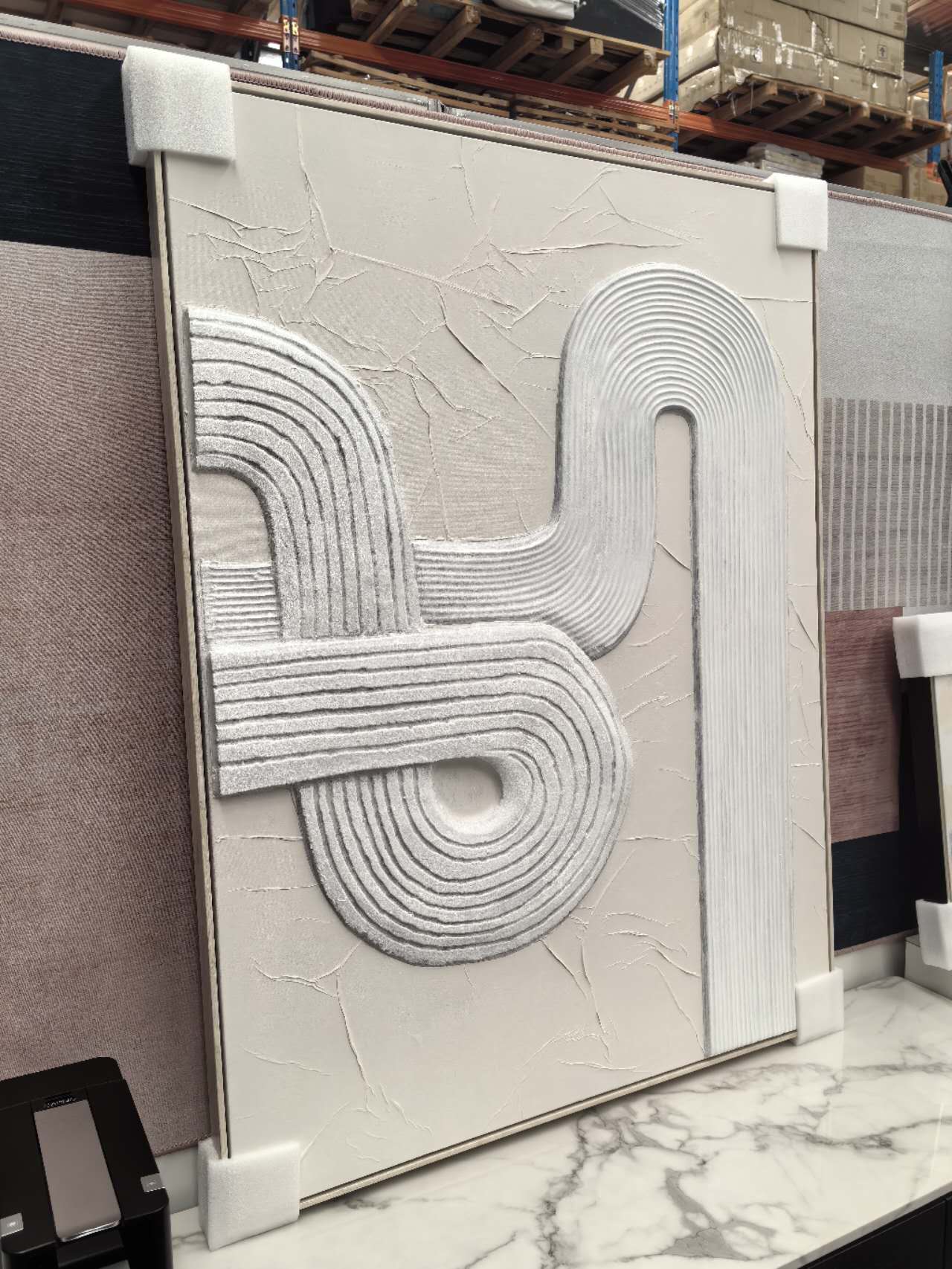 Handcrafted Textured Art | Textured Painting | 3D Relief Artwork | 90x120 cm