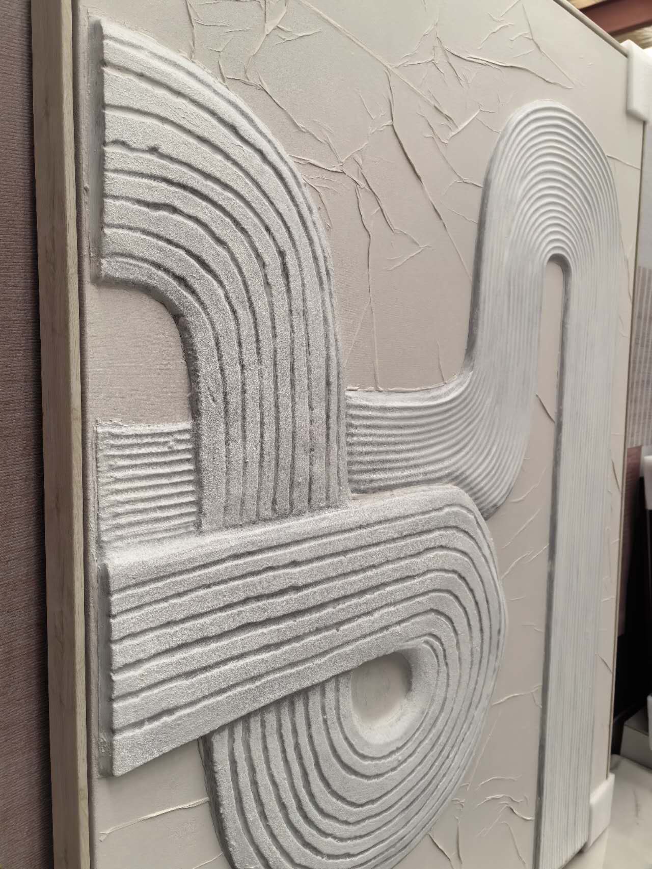 Handcrafted Textured Art | Textured Painting | 3D Relief Artwork | 90x120 cm