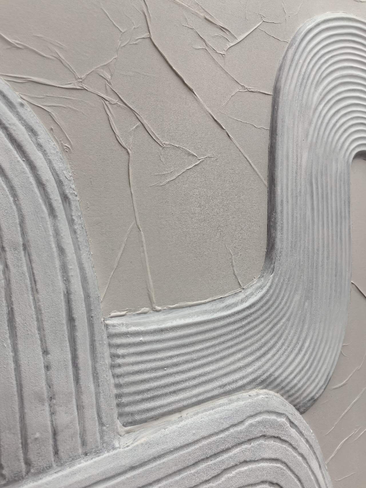 Handcrafted Textured Art | Textured Painting | 3D Relief Artwork | 90x120 cm
