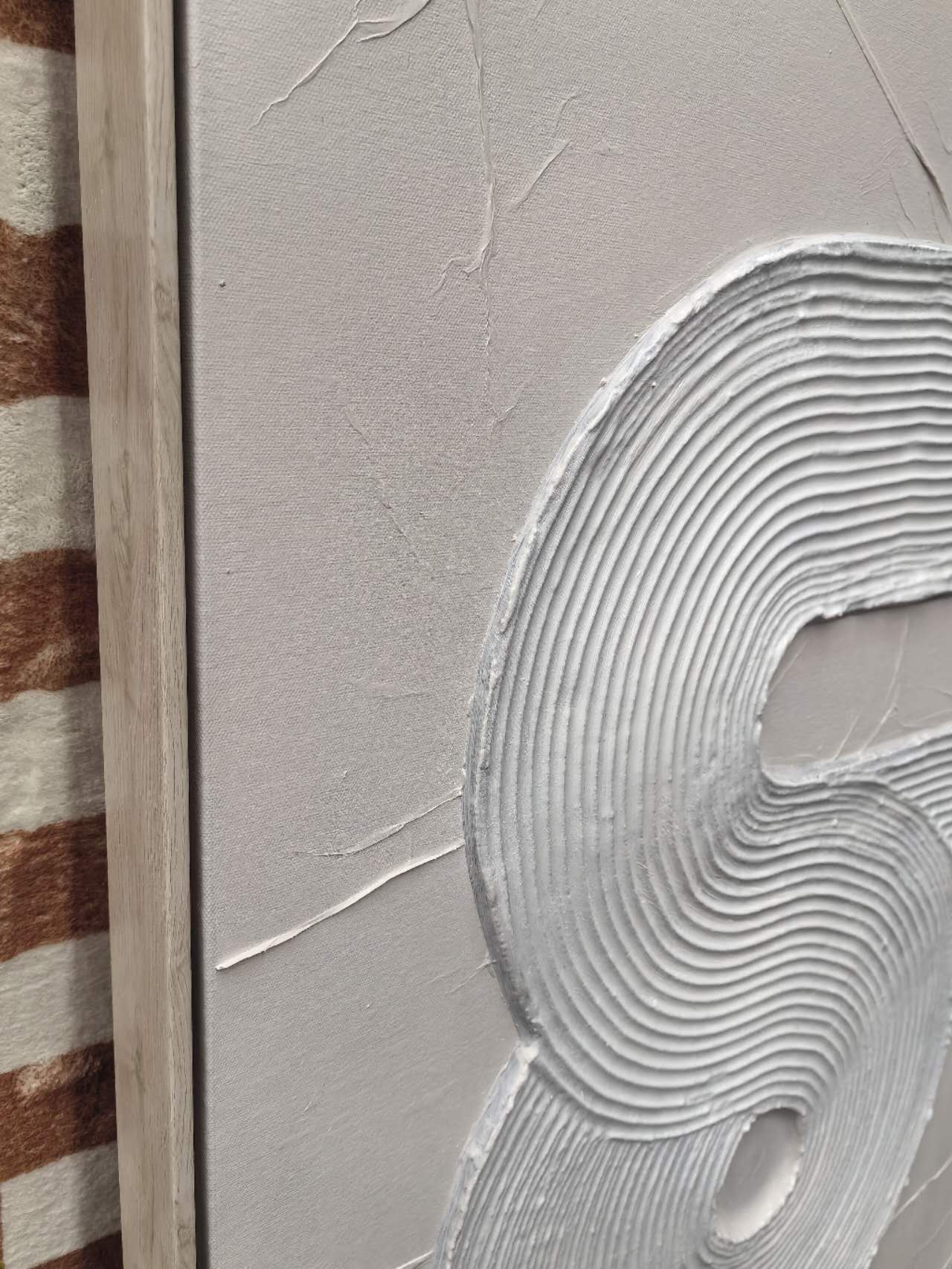 Handcrafted Textured Art | Textured Painting | 3D Relief Artwork | 90x120 cm