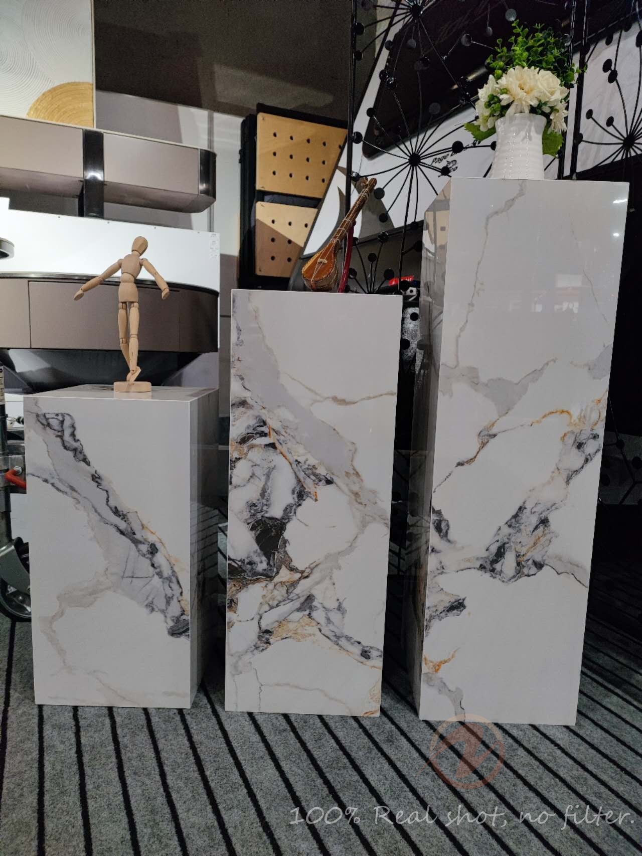 Patek Philippe-Inspired Sintered Stone Display Pedestals | 3 Sizes | ST001–ST003