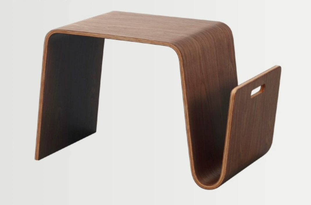 Designer Style Integrated Shaped Wooden Side Table | Coffee Table | Storage Table | End Table 5094