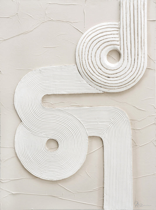 Handcrafted Textured Art | Textured Painting | 3D Relief Artwork | 90x120 cm