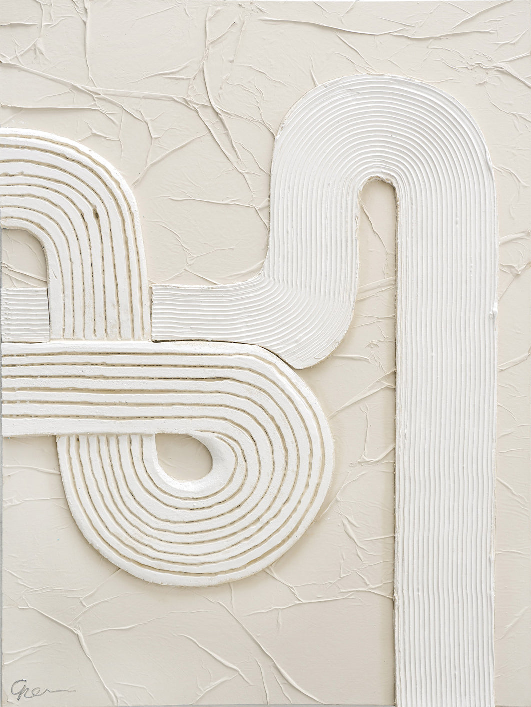 Handcrafted Textured Art | Textured Painting | 3D Relief Artwork | 90x120 cm