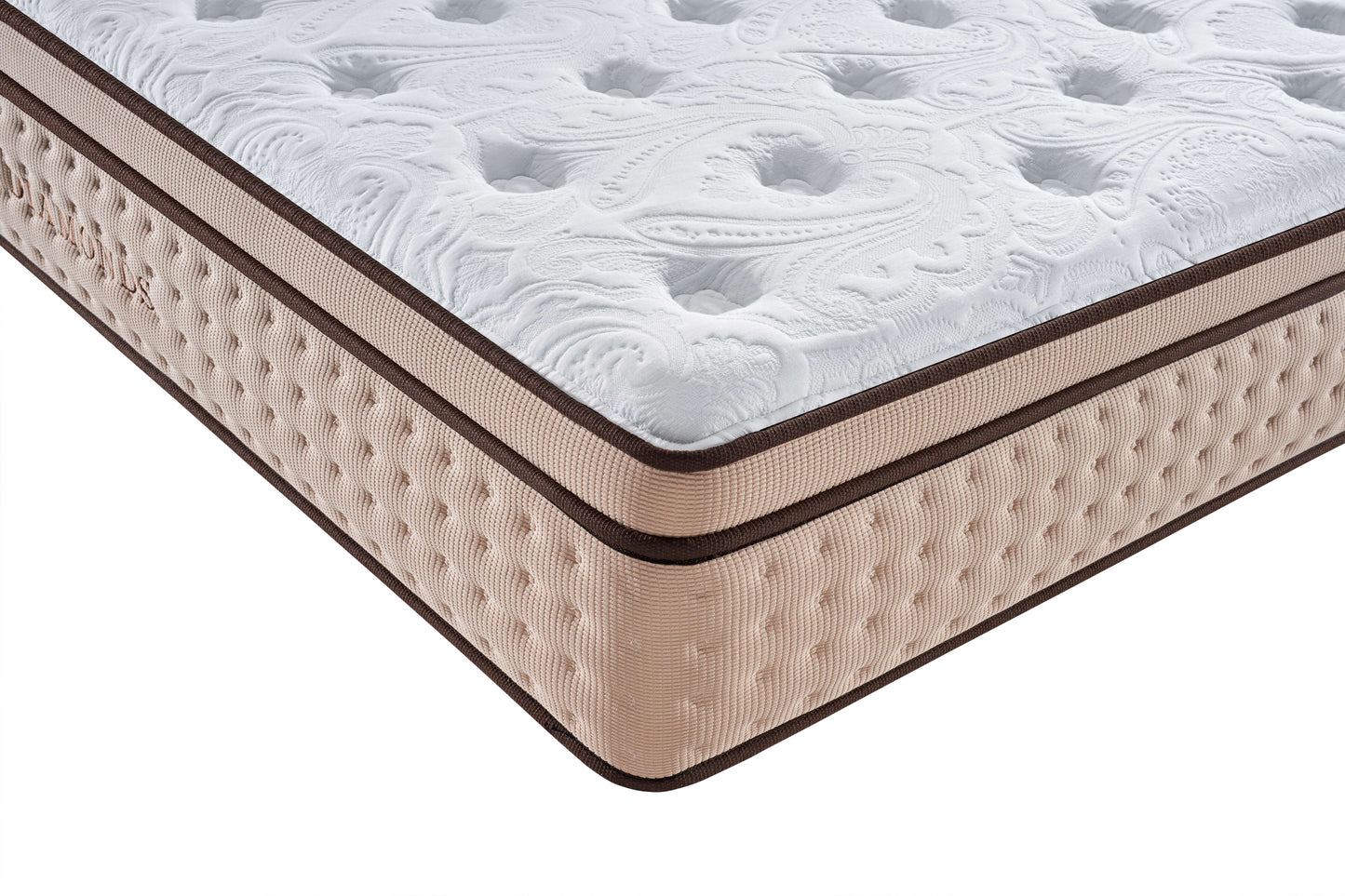 Luxury Edition 3D Fabric Super Comfort Euro Top Dual-Layer Mattress with Independent Springs | 1766