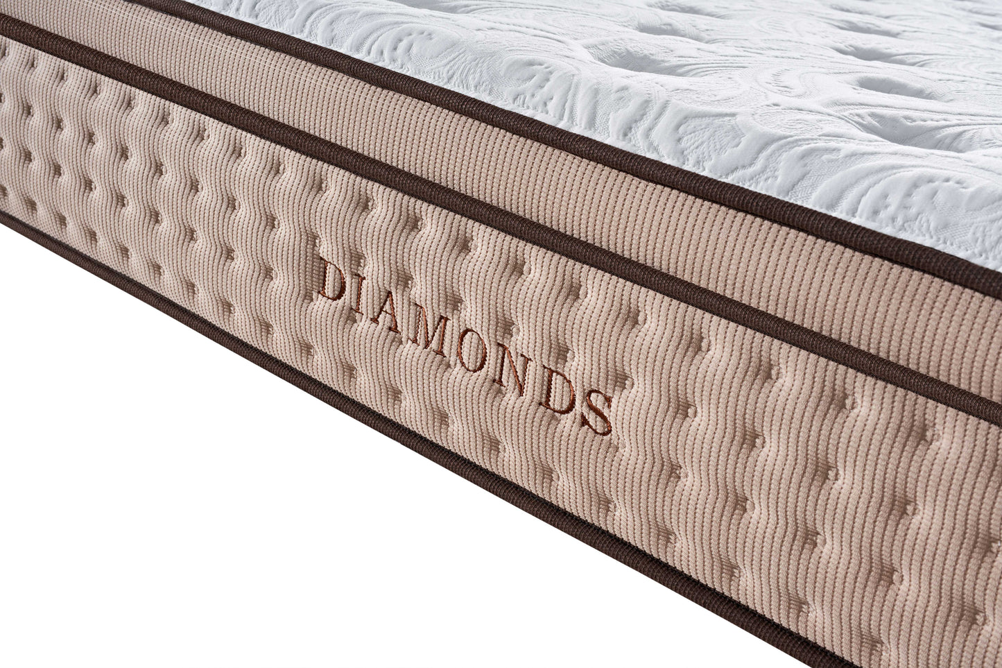 Luxury Edition 3D Fabric Super Comfort Euro Top Dual-Layer Mattress with Independent Springs | 1766