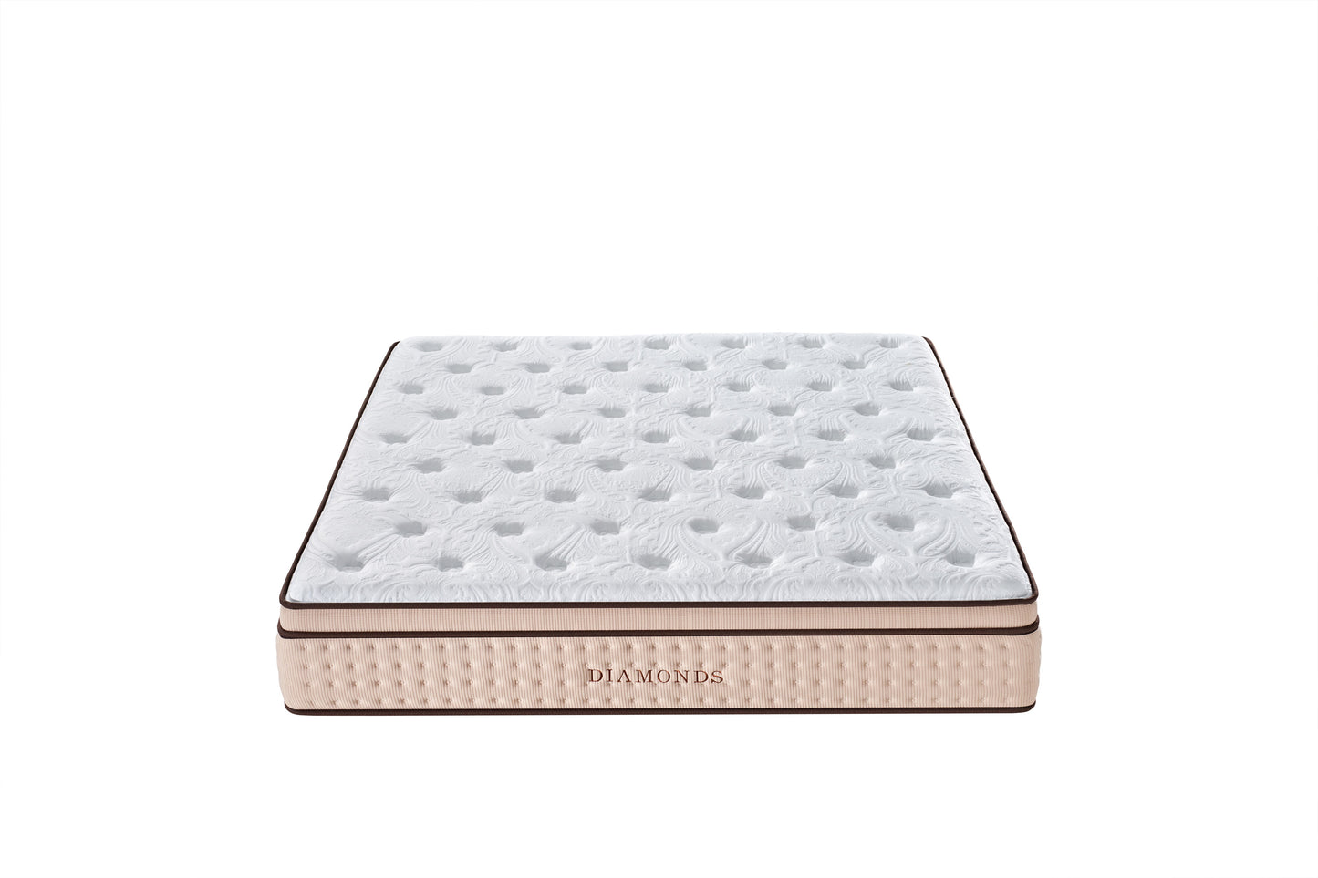 Luxury Edition 3D Fabric Super Comfort Euro Top Dual-Layer Mattress with Independent Springs | 1766