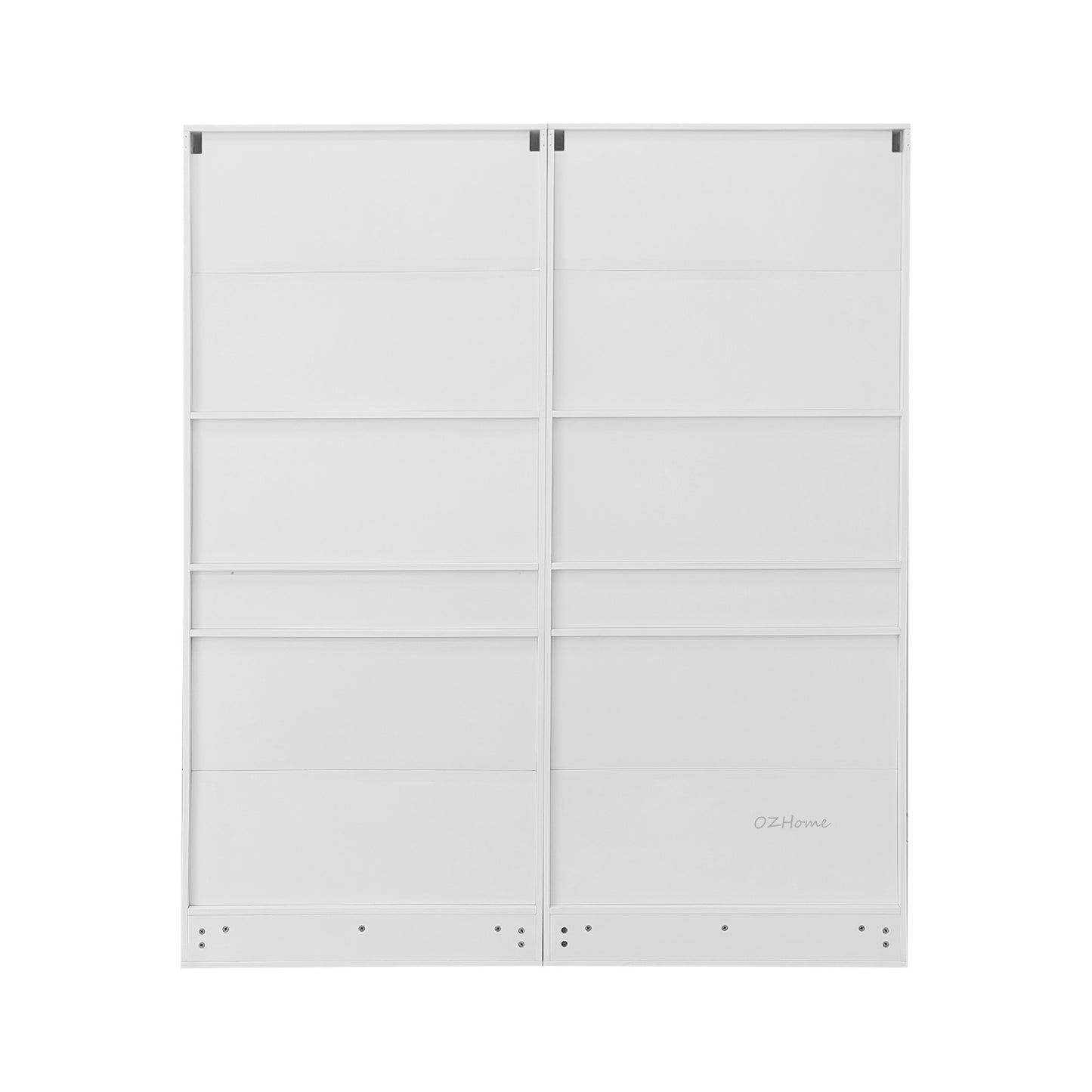 FINN Extra-Large White Four-Door Storage Shoe Cabinet with Drawer | SS-007