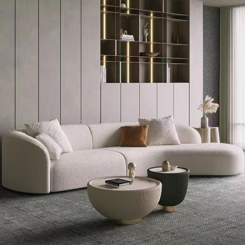 Skye 1046 Curved Velet sofa Designer/contemporary/ Modern