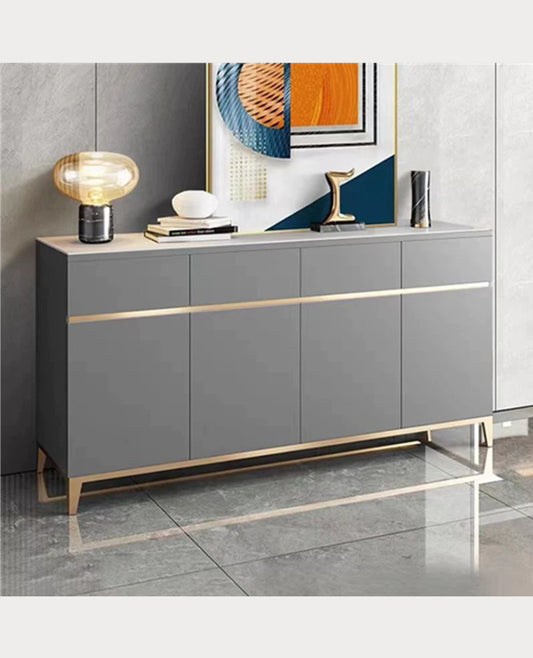 【Pre-Sale】Sieze Buffet Sideboard Cabinet/ Ceramic Top/Wood Drawers/Solid Timber