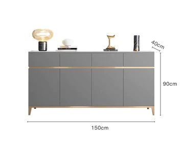 【Pre-Sale】Sieze Buffet Sideboard Cabinet/ Ceramic Top/Wood Drawers/Solid Timber