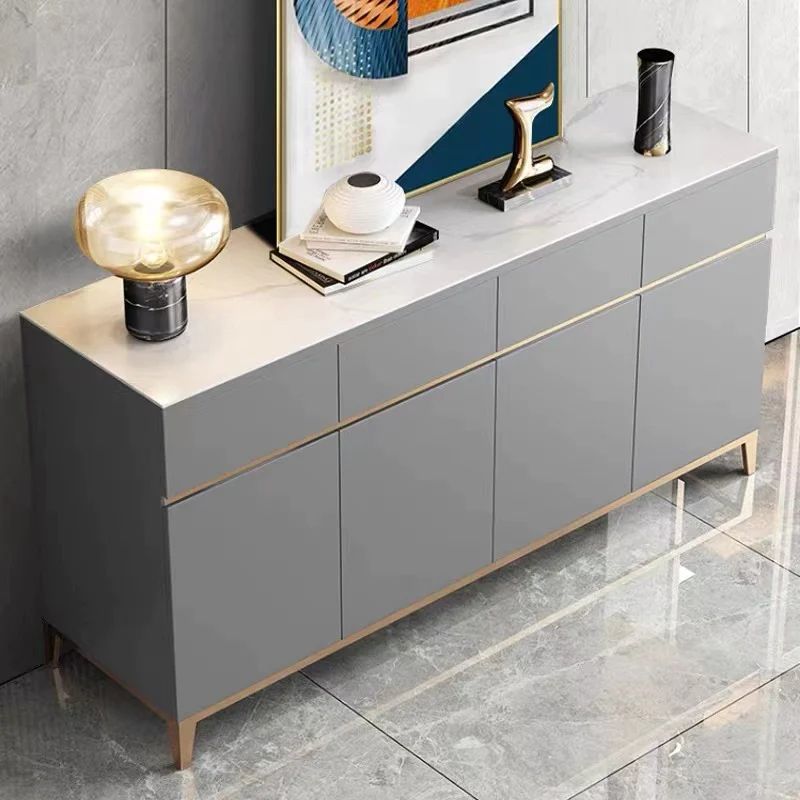 【Pre-Sale】Sieze Buffet Sideboard Cabinet/ Ceramic Top/Wood Drawers/Solid Timber