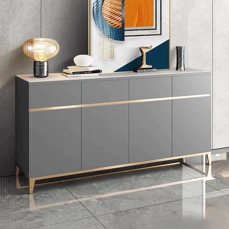 【Pre-Sale】Sieze Buffet Sideboard Cabinet/ Ceramic Top/Wood Drawers/Solid Timber