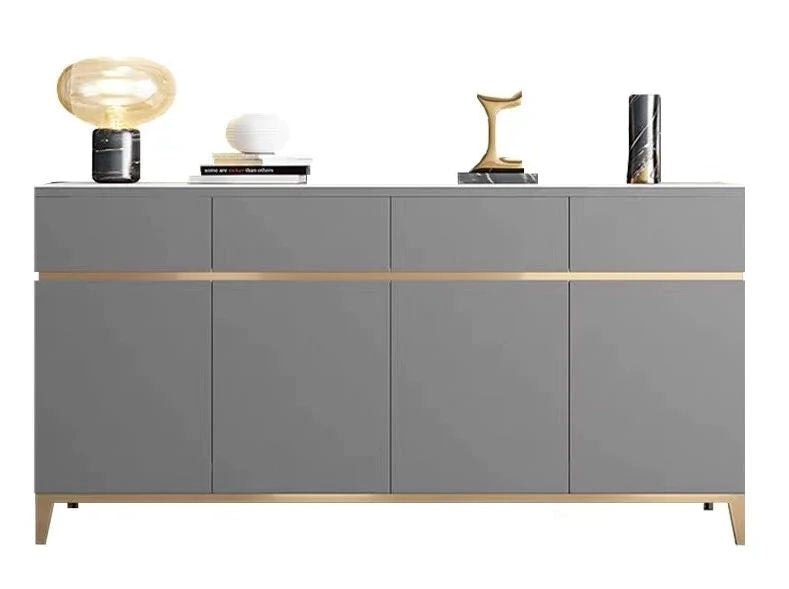【Pre-Sale】Sieze Buffet Sideboard Cabinet/ Ceramic Top/Wood Drawers/Solid Timber