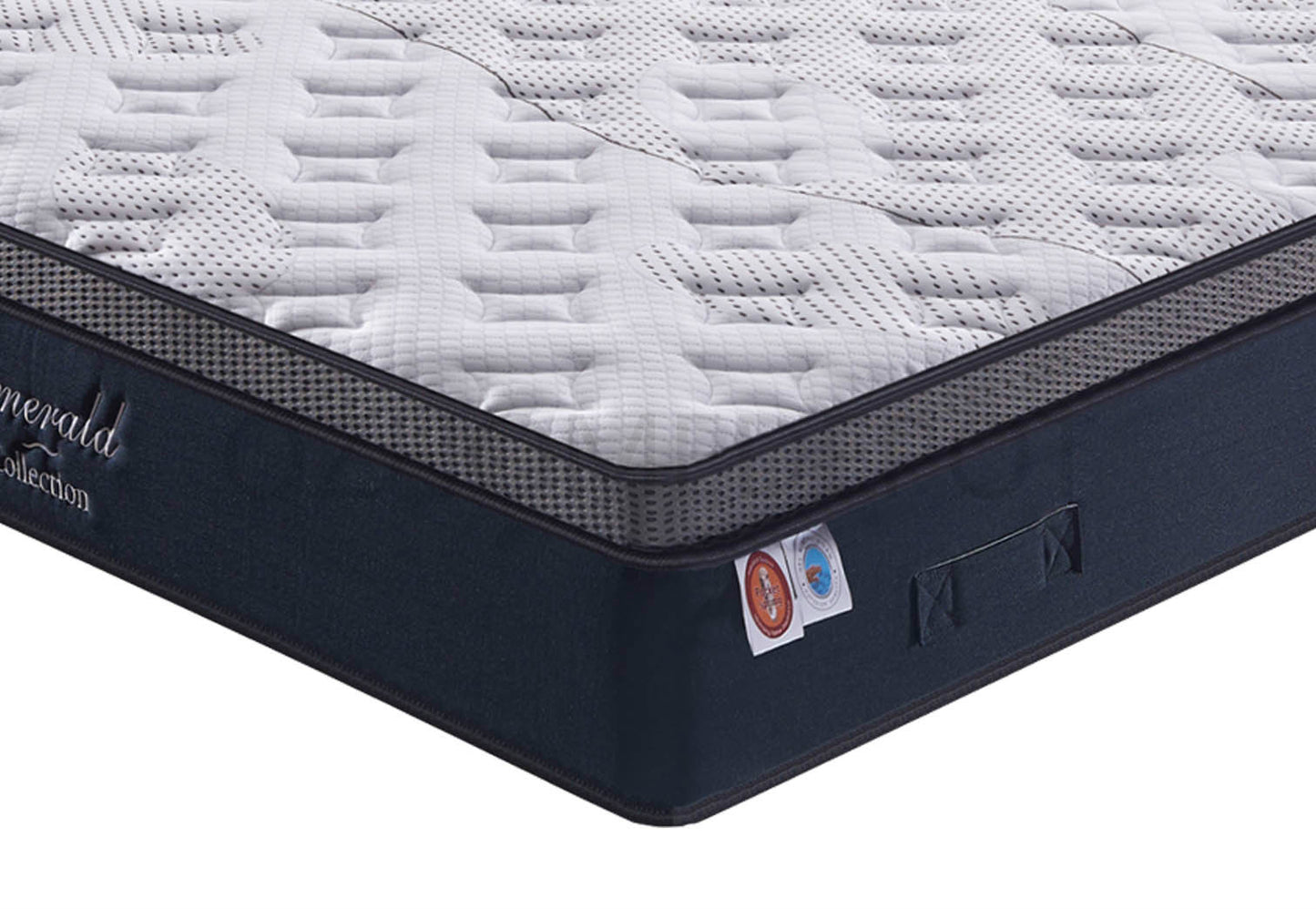 Luxury Individual Pocket Spring Plush Eurotop Mattress with Wool Pad Queen|King