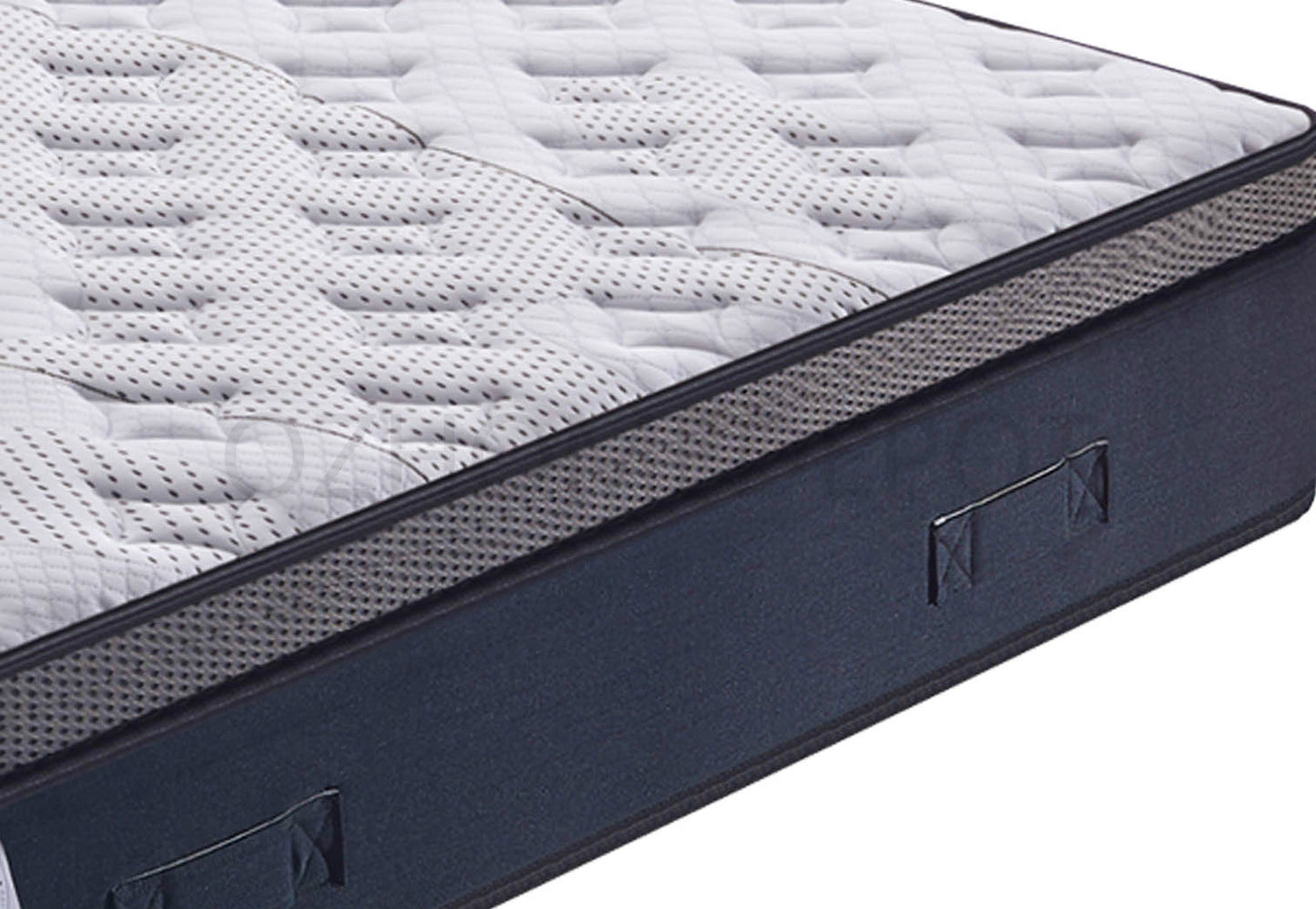 Luxury Individual Pocket Spring Plush Eurotop Mattress with Wool Pad Queen|King