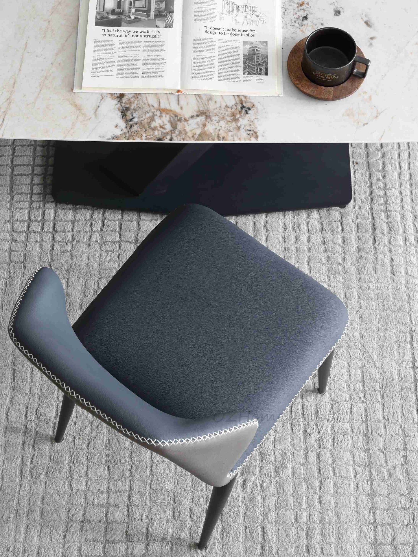 Lupika Pandora Paint Sintered Stone Top Long Dining Table180cm 200cm 220cm 240cm