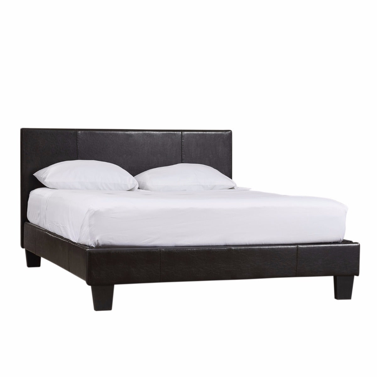 NEO Black PU Leather Bed Frame Double | Queen