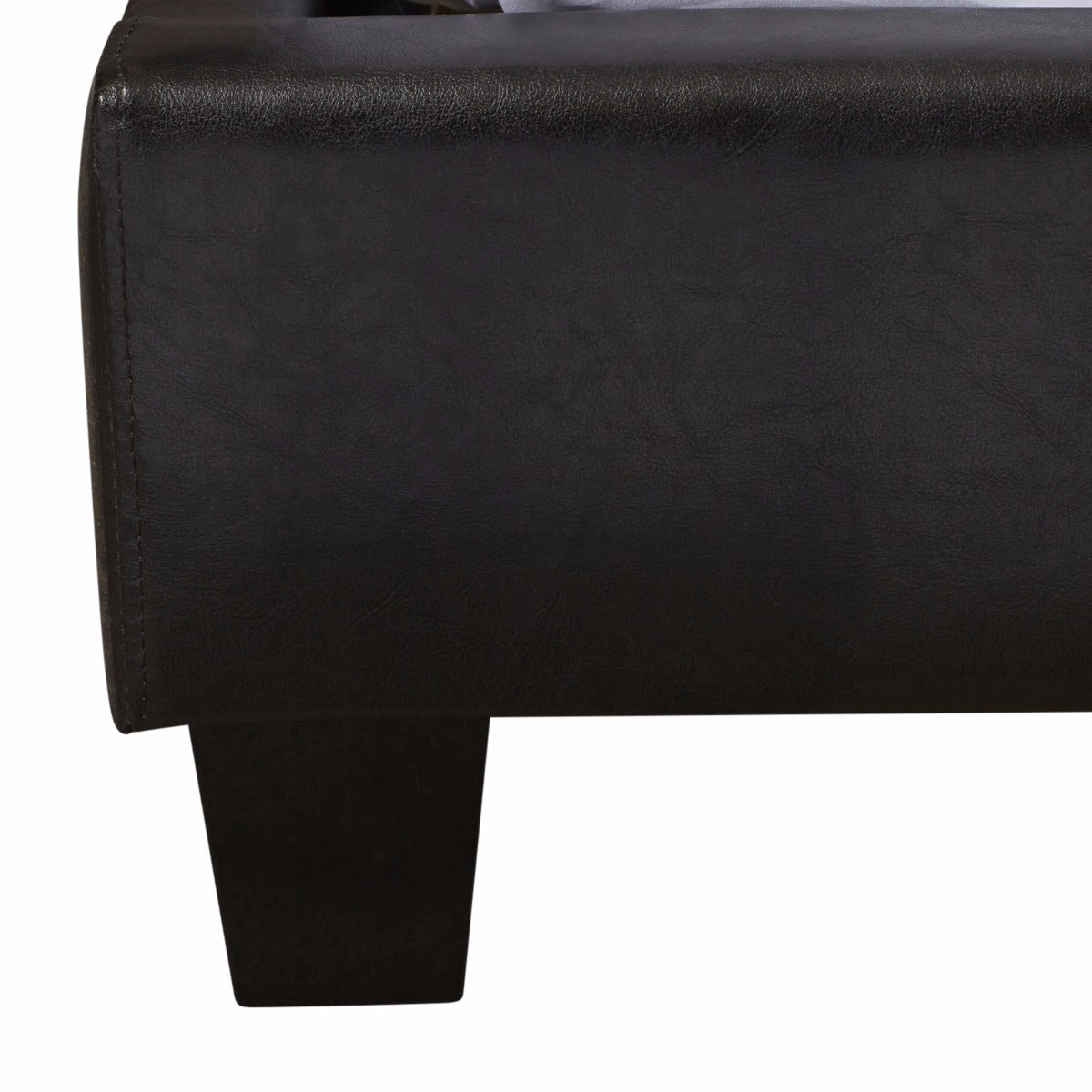 NEO Black PU Leather Bed Frame Double | Queen