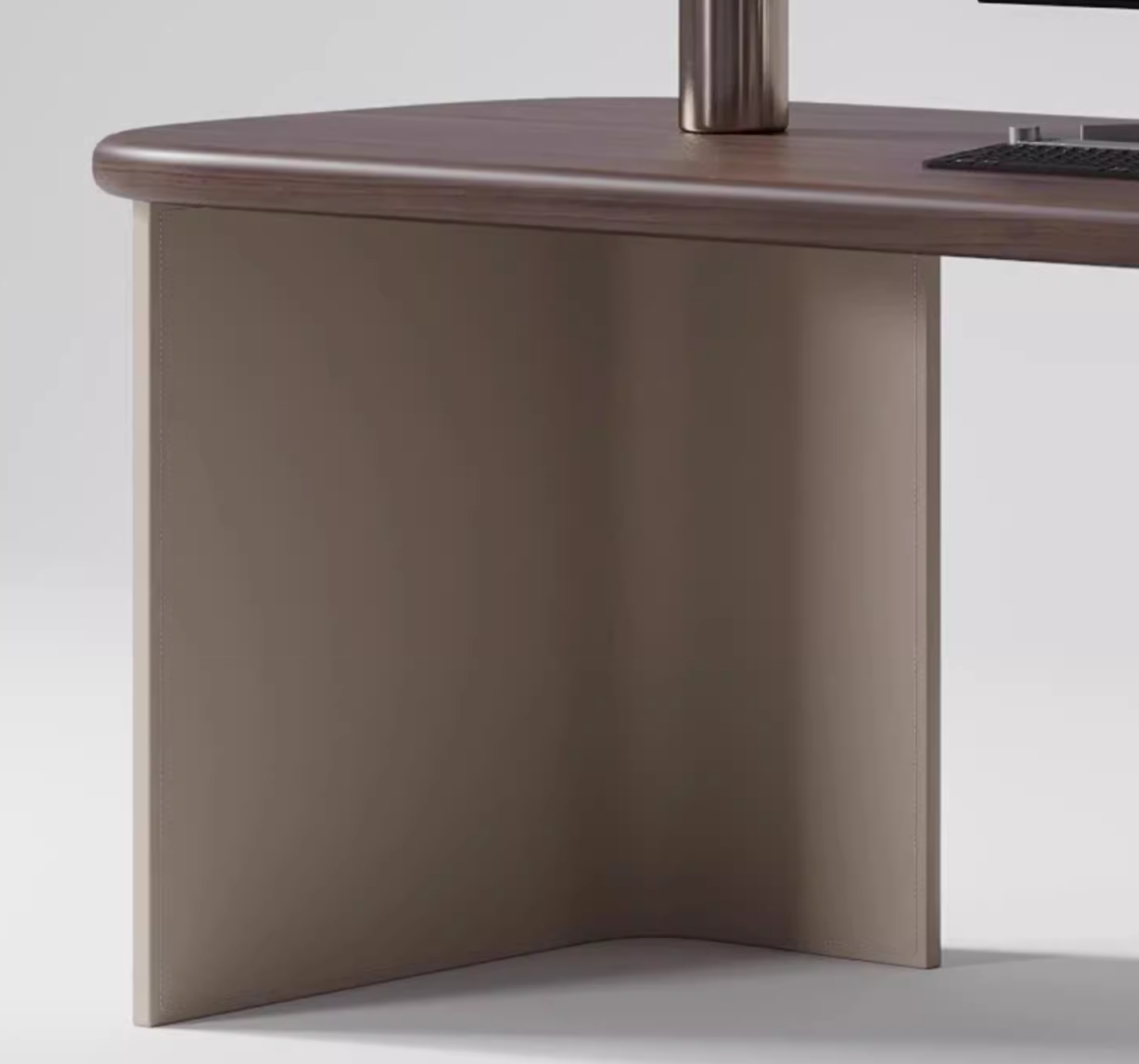 Designer Solid Wood Smart Desk 180cm – Modern Executive Office Desk 6016