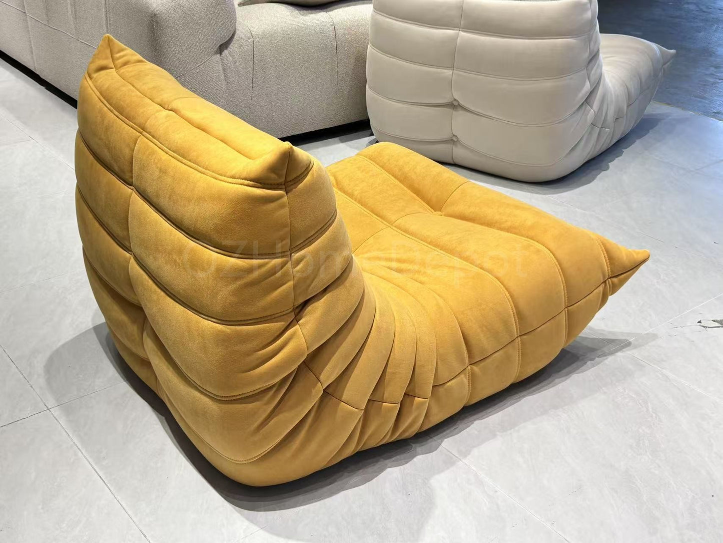 TOGO Designer Caterpillar Lounge Chair  Premium Replica · Multi-Colour Options