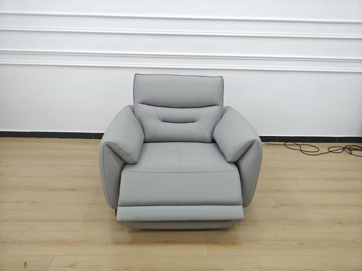 SEXTUS Genuine Leather Power Recliner Chair | Electric Single Sofa