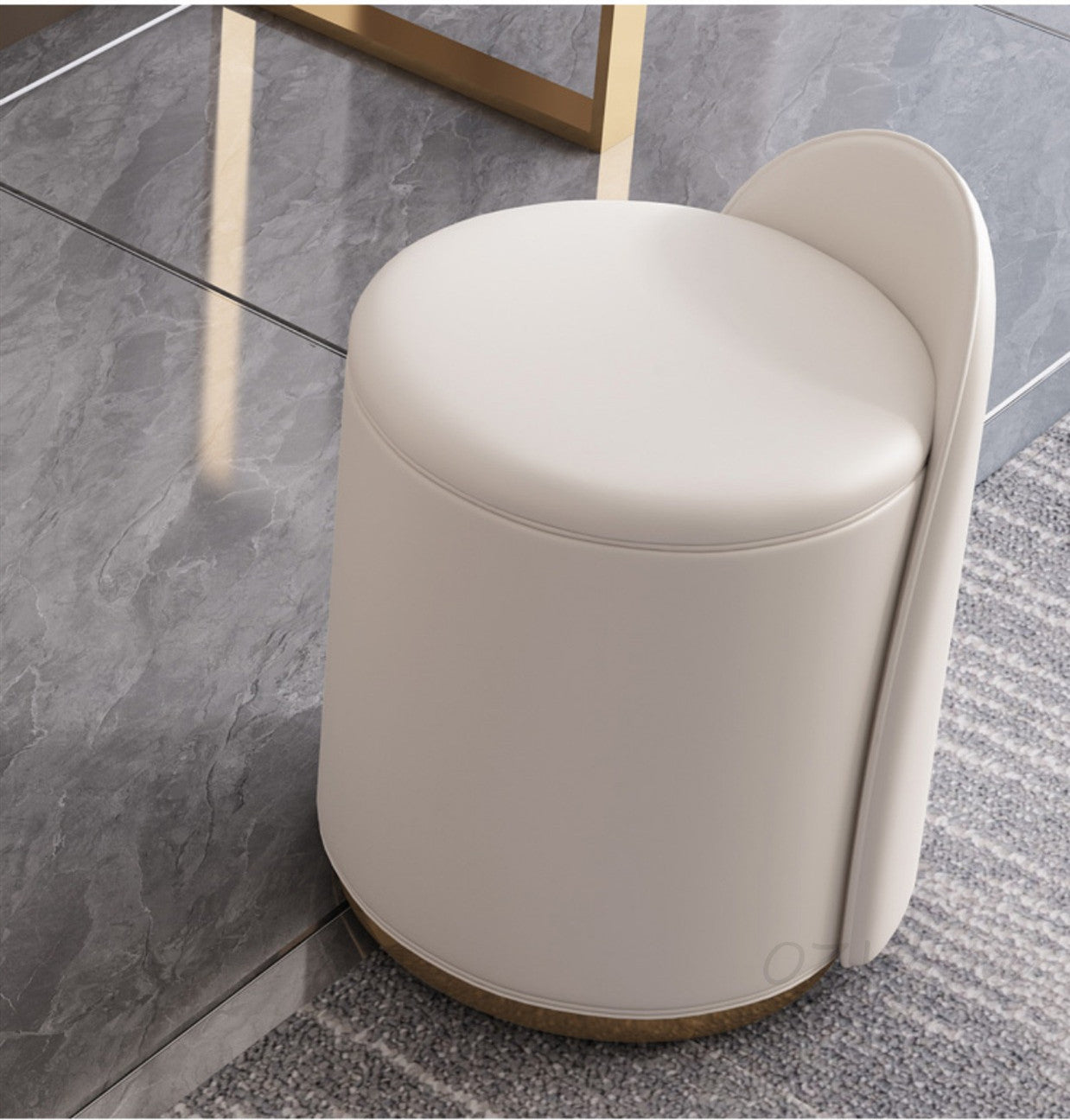 NEREO Italian Luxury Beige Vanity Table | Makeup Desk | Two Options Available | 6098