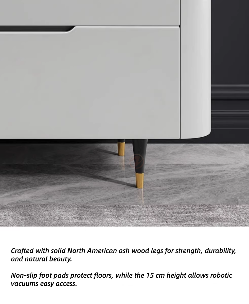 SERÉA 120cm Sideboard with Sintered Stone Top & 6 Drawers