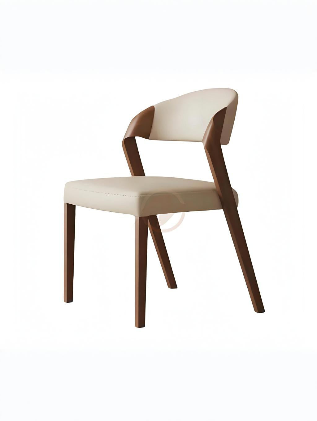 SCANDI Modern Nordic Designer Ash Wood Dining Chair with Armrests | 4054