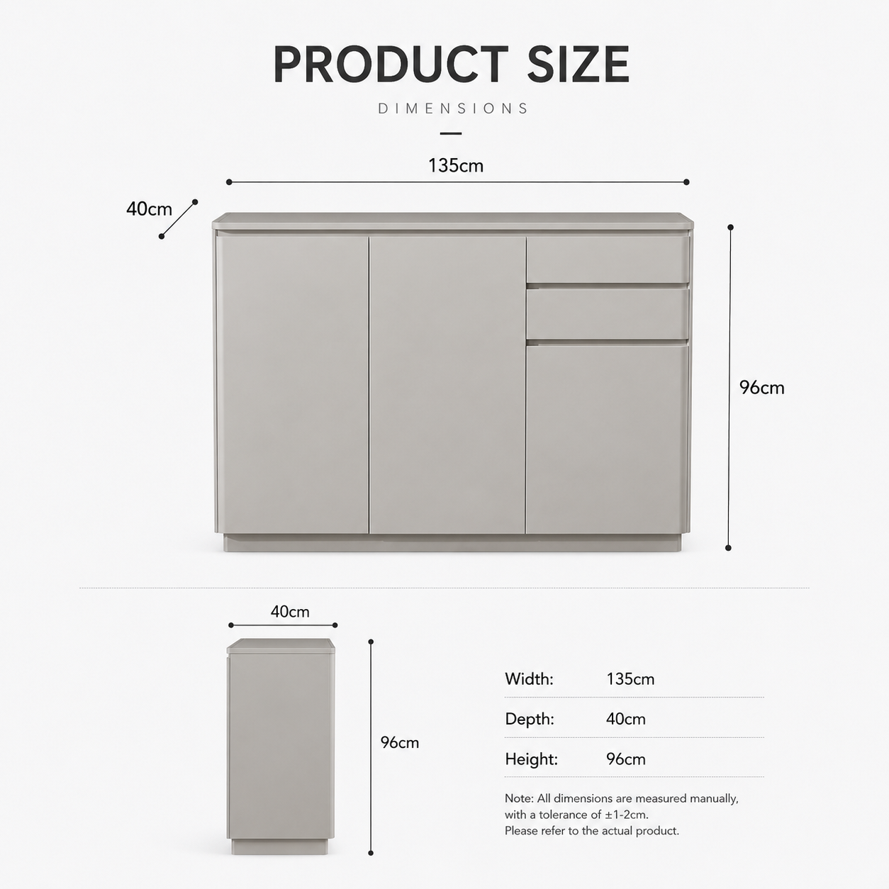 LUXORA Modern High Gloss 3-Door Shoe Cabinet with Tempered Glass Top | Entryway Storage Cabinet | SS-009