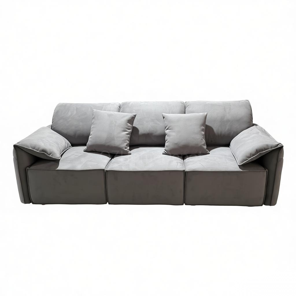 ELEPHANT EAR Electric Recliner Sofa 3 Seater with Chaise | Modern Leather Lounge | Designer Sofa Melbourne