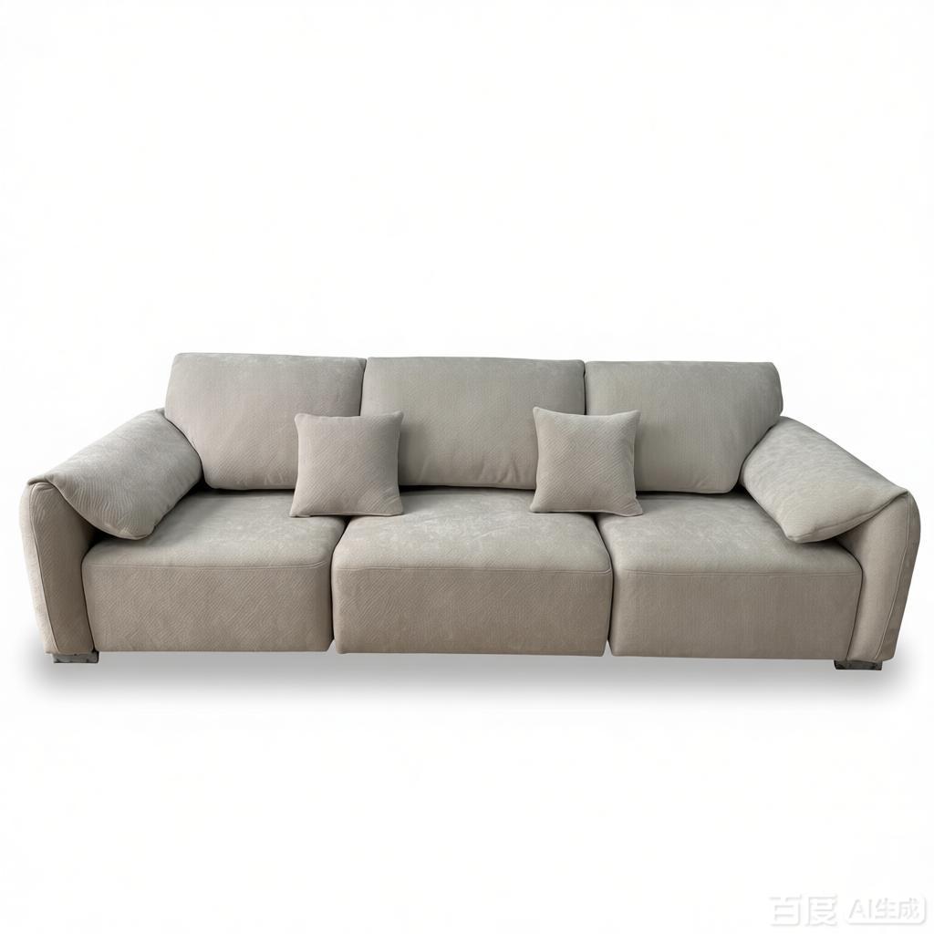 【Wireless Remote Control】Elephant Ear Chenille Electric Modular Sofa Bed