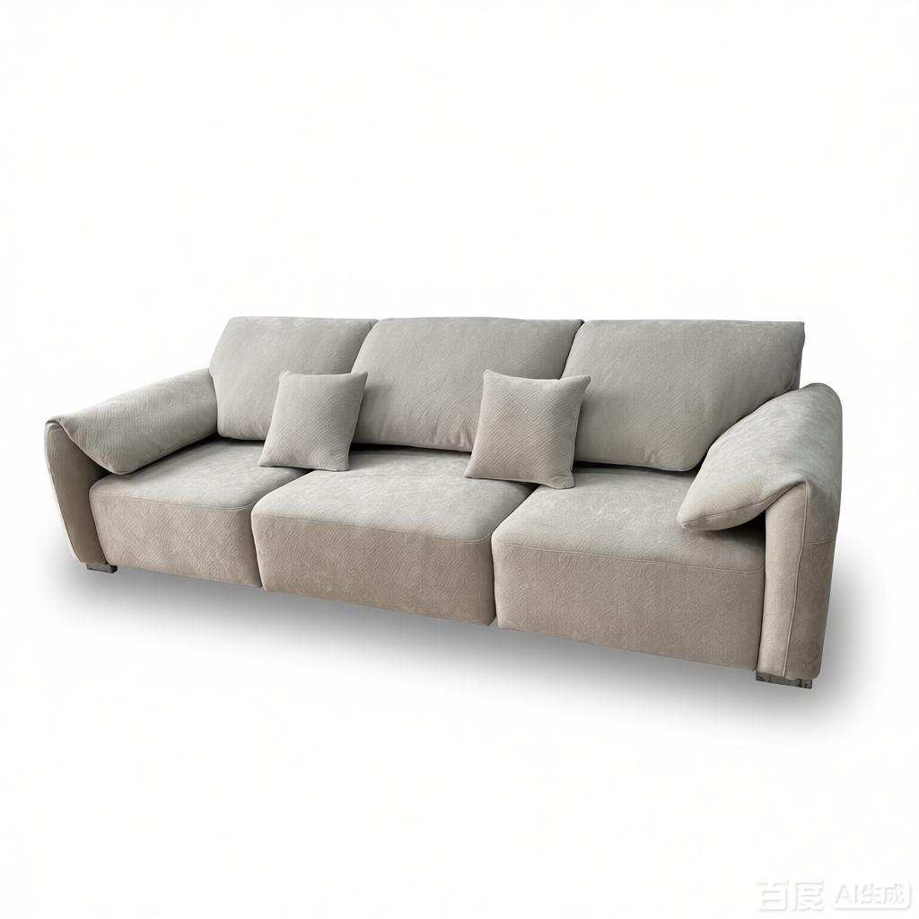 【Wireless Remote Control】Elephant Ear Chenille Electric Modular Sofa Bed