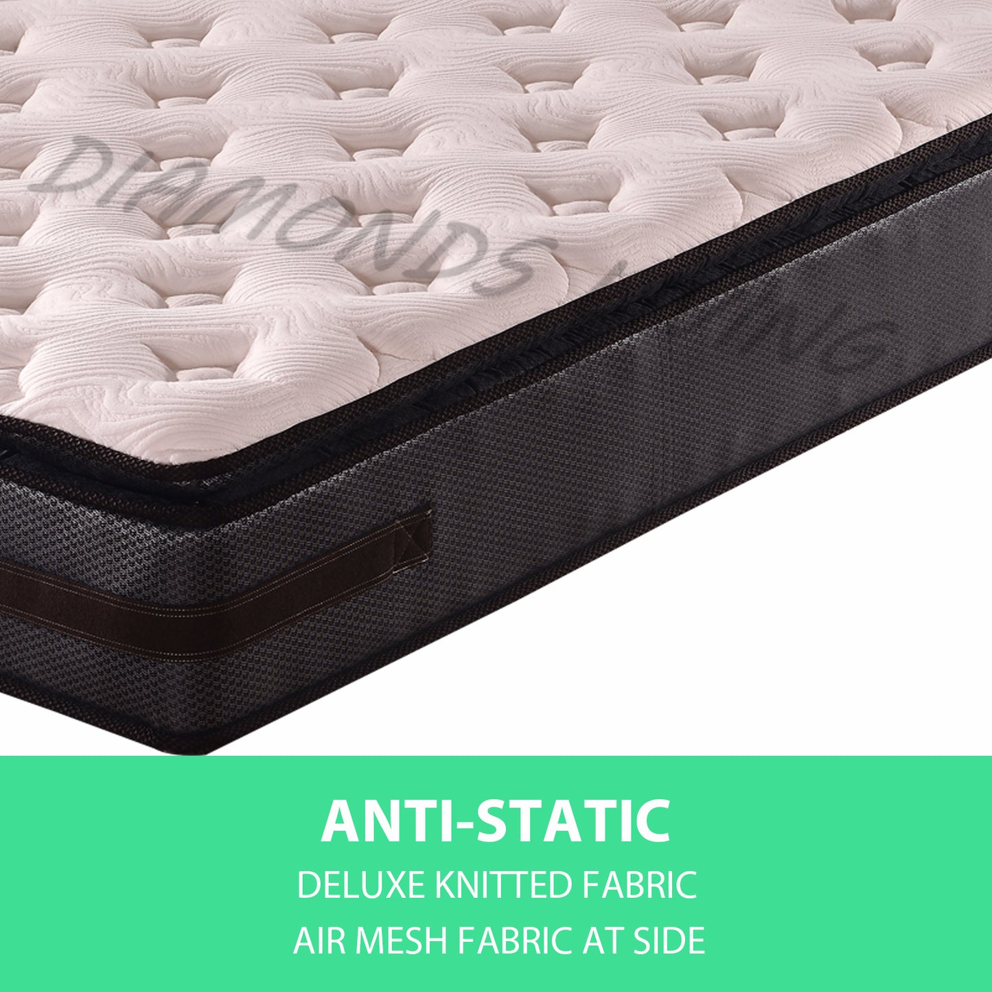 Pillow Top Pocket Spring Medium Firm Very Comfortable Mattress-30cm Thickness-Double|King