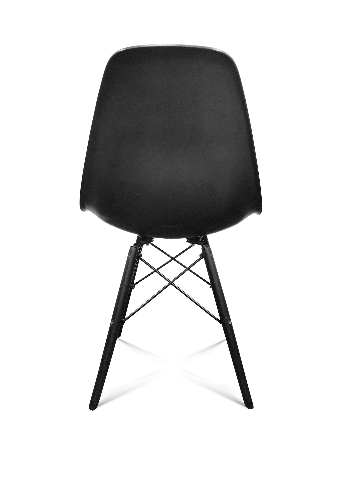 Replica Eames Eiffel Dining Chairs Black 4 PACKS