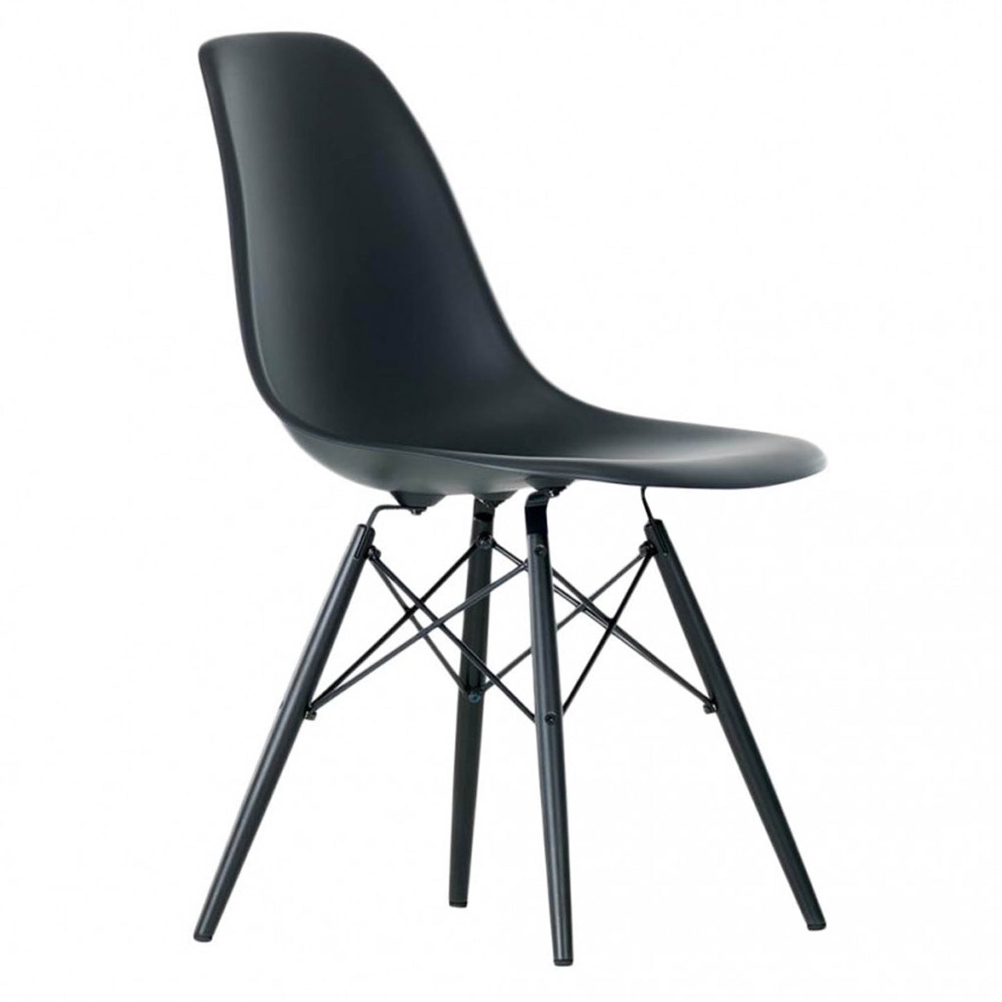 Replica Eames Eiffel Dining Chairs Black 4 PACKS